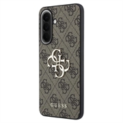 Samsung Galaxy A37 Guess 4G Big Metal Logo Hybrid Cover - Brun