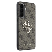 Samsung Galaxy A37 Guess 4G Big Metal Logo Hybrid Cover - Brun
