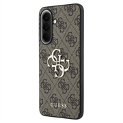Samsung Galaxy A57 Guess 4G Big Metal Logo Hybrid Cover - Brun