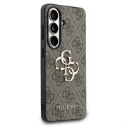 Samsung Galaxy S26+ Guess 4G Big Metal Logo Hybrid Cover - Brun