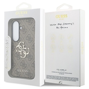Samsung Galaxy S26+ Guess 4G Big Metal Logo Hybrid Cover - Brun