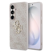 Samsung Galaxy S26+ Guess 4G Big Metal Logo Hybrid Cover - Pink