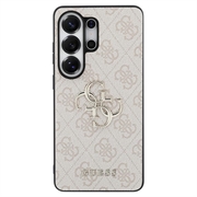 Samsung Galaxy S26 Ultra Guess 4G Big Metal Logo Hybrid Cover - Pink