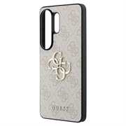 Samsung Galaxy S26 Ultra Guess 4G Big Metal Logo Hybrid Cover - Pink