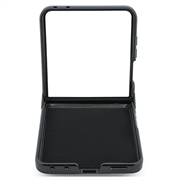 Samsung Galaxy Z Flip8 Guess 4G Big Metal Logo Hybrid Cover - Grå