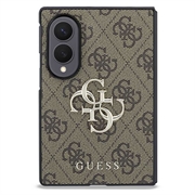 Samsung Galaxy Z Fold8 Guess 4G Big Metal Logo Hybrid Cover - Brun