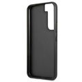 Guess 4G Big Metal Logo Samsung Galaxy S22 5G Hybrid Cover - Brun