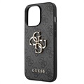 Guess 4G Big Metal Logo iPhone 13 Pro Max Hybrid Cover