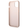 Guess 4G Big Metal Logo iPhone 14 Plus Hybrid Cover - Pink