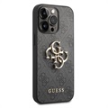 Guess 4G Big Metal Logo iPhone 14 Pro Max Hybrid Cover - Sort