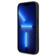 iPhone 15 Pro Max Guess 4G Big Metal Logo Hybrid Cover - Grå