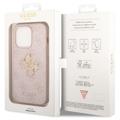 Guess 4G Big Metal Logo iPhone 14 Pro Hybrid Cover
