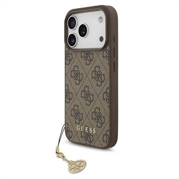 iPhone 17 Pro Guess 4G Charm Hybrid Cover - MagSafe-kompatibel
