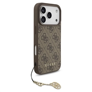 iPhone 17 Pro Guess 4G Charm Hybrid Cover - MagSafe-kompatibel