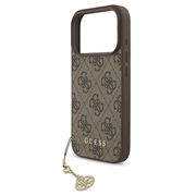 iPhone 17 Pro Guess 4G Charm Hybrid Cover - MagSafe-kompatibel