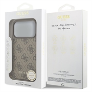 iPhone 17 Pro Guess 4G Charm Hybrid Cover - MagSafe-kompatibel
