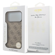 iPhone 17 Pro Max Guess 4G Charm Hybrid Cover - MagSafe-kompatibel