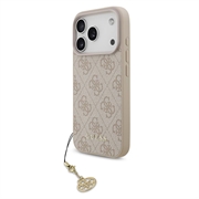 iPhone 17 Pro Guess 4G Charm Hybrid Cover - MagSafe-kompatibel