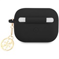 Guess 4G Charm AirPods Pro Silikone Cover - Sort