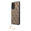 Guess 4G Charms Collection Samsung Galaxy A53 5G Hybrid Cover - Brun