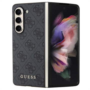 Samsung Galaxy Z Fold5 Guess 4G Charms Collection Hybrid Cover - Grå