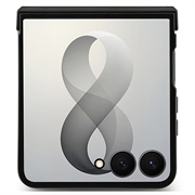 Samsung Galaxy Z Flip8 Guess 4G farvet ringcover - MagSafe-kompatibel - Sort