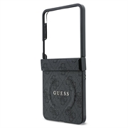 Samsung Galaxy Z Flip8 Guess 4G farvet ringcover - MagSafe-kompatibel - Sort