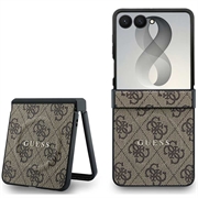 Samsung Galaxy Z Flip8 Guess 4G farvet ringcover - MagSafe-kompatibel - brun
