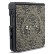 Samsung Galaxy Z Flip8 Guess 4G farvet ringcover - MagSafe-kompatibel - brun
