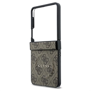 Samsung Galaxy Z Flip8 Guess 4G farvet ringcover - MagSafe-kompatibel - brun