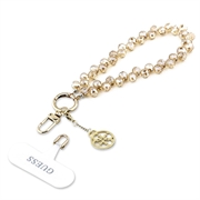 Guess 4G Crystals Charm universel håndledsrem - guld