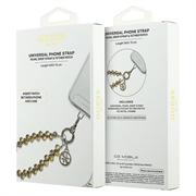 Guess 4G Crystals Charm universel håndledsrem - guld