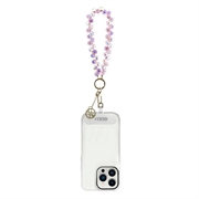 Guess 4G Crystals Charm universel håndledsrem - lyserød