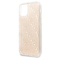 Guess 4G Glitter Collection iPhone 11 Cover - Guld