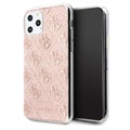 Guess 4G Glitter Collection iPhone 11 Pro Max Cover - Pink