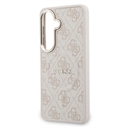 Samsung Galaxy S26 Guess 4G Gold Frame Cover - MagSafe-kompatibelt - lyserødt