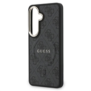 Samsung Galaxy S26+ Guess 4G Gold Frame Cover - MagSafe-kompatibelt - Sort
