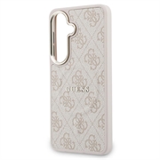 Samsung Galaxy S26+ Guess 4G Gold Frame Cover - MagSafe-kompatibelt - lyserødt