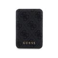 Guess 4G magnetisk trådløs powerbank 5000mAh - MagSafe-kompatibel - Sort
