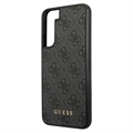 Guess 4G Metal Gold Logo Samsung Galaxy S23 5G Hybrid Cover - Grå