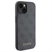 iPhone 15 Guess 4G Metal Gold Logo Hybrid Cover
