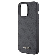 iPhone 15 Pro Max Guess 4G Metal Gold Logo Hybrid Cover