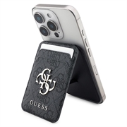 Guess 4G kortholder med metallogo og stander - MagSafe-kompatibel
