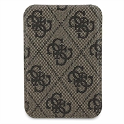 Guess 4G kortholder med metallogo og stander - MagSafe-kompatibel