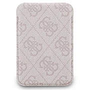 Guess 4G kortholder med metallogo og stander - MagSafe-kompatibel - Pink