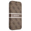 Guess 4G Printed Stripe iPhone 13 Flip Cover