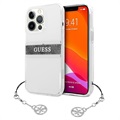 Guess 4G Strap Charm iPhone 13 Pro Max Hybrid Cover