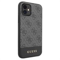 Guess 4G Stripe iPhone 11 Hybrid Cover - Grå