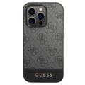 Guess 4G Stripe iPhone 14 Pro Max Hybrid Cover - Grå