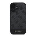 iPhone 16 Guess 4G Stripe Hybrid Cover - Grå